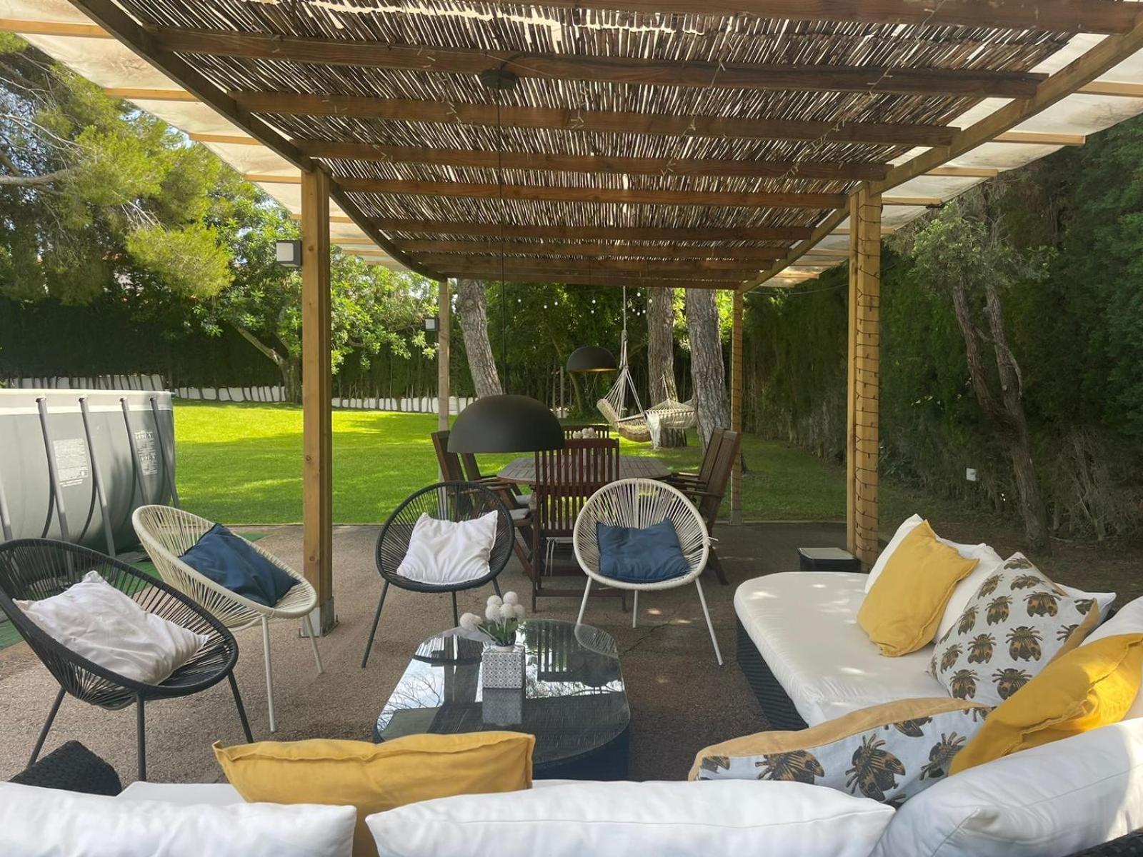 Casa Mediterranea Con Gran Jardin Y Piscina A 500 M De La Playa Roda de Bará Exterior foto